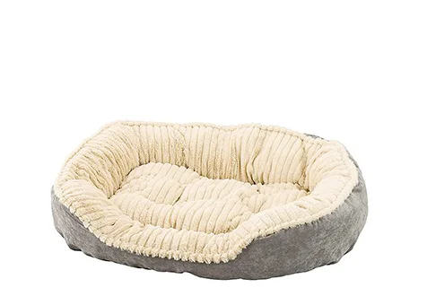 Spot Sleep Zone Carved Plush Donut Bed