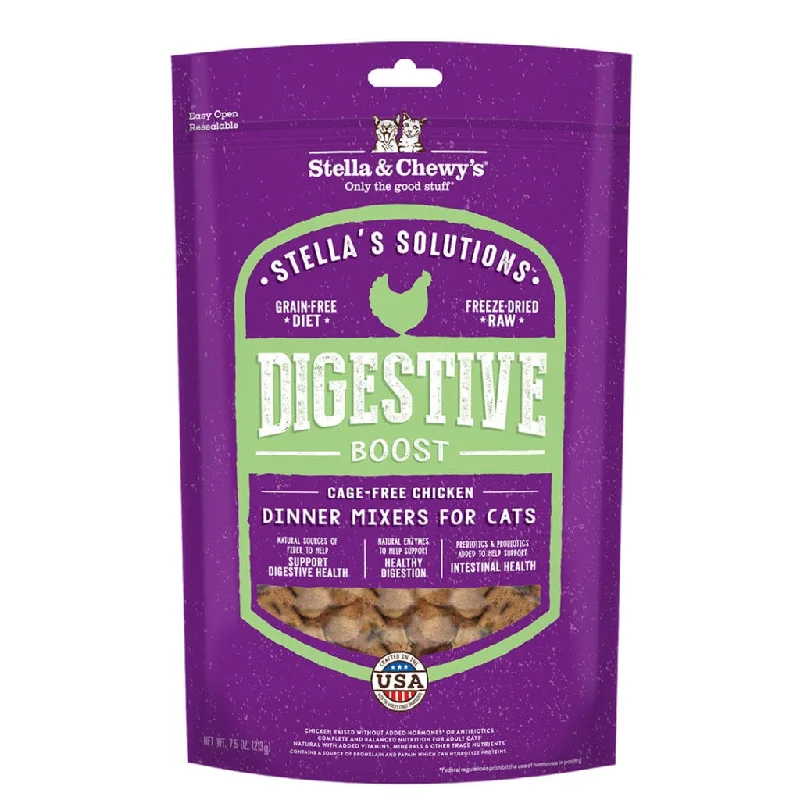 Stella and Chewy - Freeze Dried Solutions Mixer for Cats - Chicken Digestive Boost