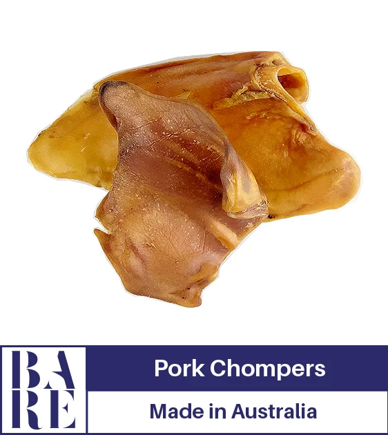 20% OFF: BARE Australian Premium Pork Chompers Dog Treats